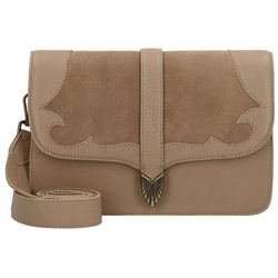 Cowboysbag Umhängetasche Western, Leder beige