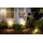 Philips Sockelleuchte Aluminium 40,0 cm inkl. E27 LED-Lampe silber