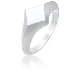 Elli Ring 925 Sterling Silber Siegelring in Silber | Gr.: 52