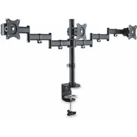 PureLink PM-OFFICE-03 (Tisch, 27", 8 kg), Monitor Halterung, Schwarz