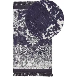 Teppich AKARSU Violett 80 x 150 cm Viskose