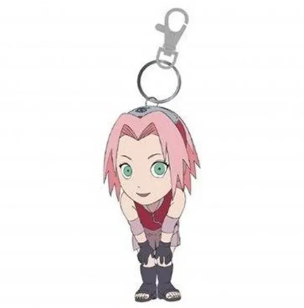 - Naruto Shippuden - Soft PVC Keychain - Chibi Sakura - Schlüsselanhänger
