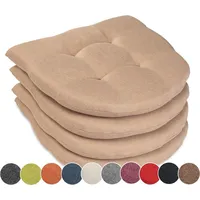 Sunnypillow 4er Set Stuhlkissen 40x40 cm - Sitzkissen Stuhl