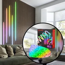 Briloner Brilloner LED-Stripe Pimp your Panel bunt RGB, 2,6 m, 3000K 1300 lm Erweiterungsset