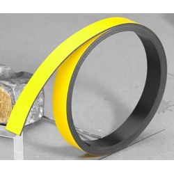 FRANKEN Magnetband 1,0 x 100,0 cm gelb