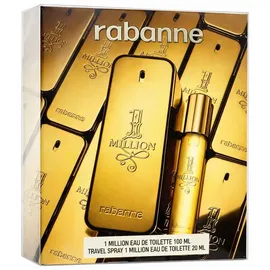 Paco Rabanne 1 Million Eau de Toilette 100 ml + Eau de Toilette 20 ml Geschenkset