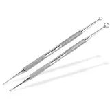 Massagestift Set Kugeln Ø 1/4 + 3/7 mm Massagestab Edelstahl Massage Stifte
