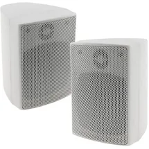 ChiliTec 2-Wege Lautsprecher Weiß, Paar 40W - Weiß