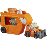 Transformers Playskool Heroes Rescue Bots Academy Kommandozentrale Wedge – verwandelbare Action-Figur mit Anhänger und aufleuchtendem Zubehör