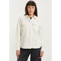 Levi's Jeansbluse »ESSENTIAL WESTERN«, mit Brusttaschen Druckknöpfen Gr. M (36/38), wollweiß, , 65938104-M