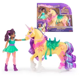 unicorn academy - Ava und Einhorn Leaf Set, ca. 12 cm