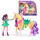unicorn academy - Ava und Einhorn Leaf Set, ca. 12 cm