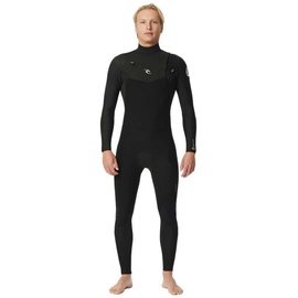 Rip Curl Dawn Patrol 4/3 Chest Zip Full Suit 2024 Black M