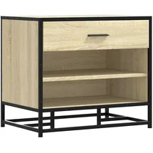 vidaXL Sonoma-Eiche 60 x 40 x 53,5 cm Sitzbank / braun