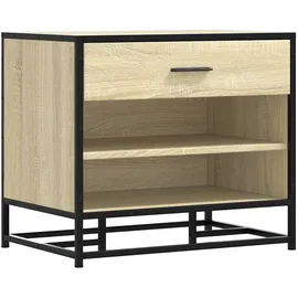 vidaXL Sonoma-Eiche 60 x 40 x 53,5 cm Sitzbank / braun