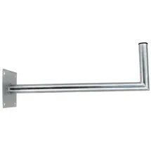 PremiumX 75cm Wandhalter Stahl verzinkt Ø 48mm Winkel Wand-Halterung für Satelliten-Schüssel SAT-Antenne