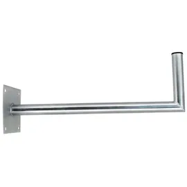 PremiumX 75cm Wandhalter Stahl verzinkt Ø 48mm Winkel Wand-Halterung für Satelliten-Schüssel SAT-Antenne