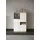 INOSIGN Highboard »Slim«, Breite 91 cm, weiß Hochglanz Lack, braun