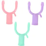 CHILDWEET 3stücke Kleiderstangen Gabeln Austauschbare Gabelköpfe Für Kleiderstange Kleiderstangen Zubehör Für Balkon Langlebig Und Rostbeständig Praktisches Wäscheaufhängesystem