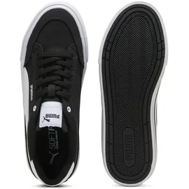 Puma Court Classic Vulcanised Damen Schwarz/Weiß 41