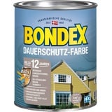 Bondex Dauerschutz-Farbe 750 ml lagunenblau seidenglänzend