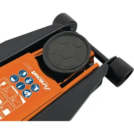 Unicraft Rangierwagenheber Gusseisen 85-410 mm grau