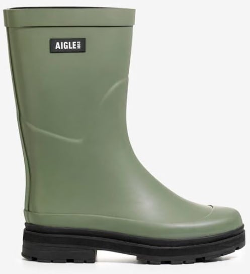 Aigle Unisex Mid Rain Regenstiefeletten (Größen bis 41), 38 - olivine