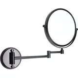 Wandmontierter Kosmetikspiegel, Beleuchteter Vergrößerungsspiegel, Doppelseitiger Wandspiegel (1x/10x), 360° Schwenkbarer Auszugs-kosmetikspiegel