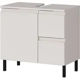 Germania Waschbeckenunterschrank 8244-572 GW-Salinas, in Kaschmir,mit Siphonaussparung, 60 x 56 x 34 cm (BxHxT)