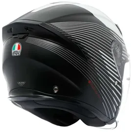 AGV K5 Jet Evo Control Jethelm - Matt Schwarz/Weiß / L