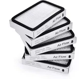 Leadaybetter 5 Stück Kenmore EF-2 86880 Abluftsauger HEPA-Filter Vergleichbar mit Sears Kenmore Teilenummer 20-86880 (86880), 40320, EF2, 610445 Auch als Ersatz für Panasonic MC-V194H