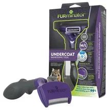 Furminator Bürste Für Langhaarkatzen M/L - Black/Purple - One Size