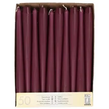 Papstar Leuchterkerzen Ø 2,2 cm 25 cm grau 100 St.