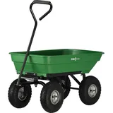TRIZERATOP Bollerwagen mit Kippfunktion 55 l schwarz