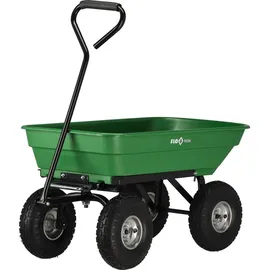 TRIZERATOP Bollerwagen mit Kippfunktion 55 l schwarz