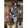 Jan Vanderstorm Shorty LANDOGAR Blau 3XL