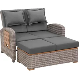 Endorphin Gartenlounge, Gartensofa Bahia Tobago mit Teakholzteilen