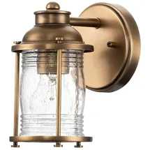 Elstead Lighting Wandleuchte 20,6 cm IP44 E27 messing Glas