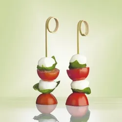 PAPSTAR 600 Fingerfood - Spieße 11 cm "Twister"