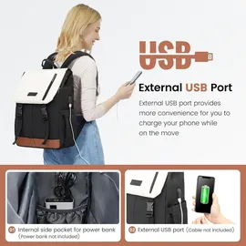 luxuskollektion Schulrucksack unifarben wasserdicht