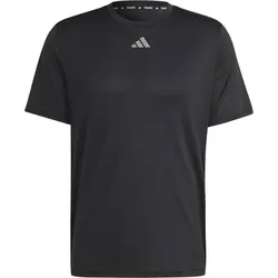 ADIDAS Herren Shirt HIIT Slogan Training, BLACK/LUCLIM, L