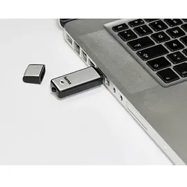 Hama FlashPen Fancy 16 GB schwarz/silber 00090894