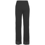 LASCANA Schlafhose Damen schwarz Gr.32/34