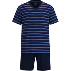 Götzburg Shorty Schlafanzug Blau XL