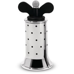 Alessi Pfeffermühle 13,2 cm Edelstahl Schwarz