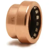 aalberts VSH Tectite Kappe TT30112 12 mm, Kupfer, unlösbar