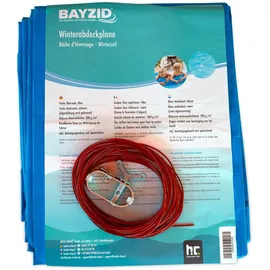 Höfer Chemie Poolabdeckplane oval 5,50 x 3,70 m 200 g/m2