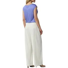 s.Oliver BLACK LABEL, Damen, Gr. 48, blau, Web, Obermaterial: 100% Viskose, unifarben, regular fit taillenbedeckt, Wasserfallausschnitt, Shirts T-Shirt, mit Wasserfall-Ausschnitt