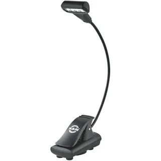 K&M 12274 Notenpultleuchte 4 LED T-Model Flexlight