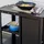 BBQ-Toro Grilltisch 95 x 50 x 80 cm Schwarz